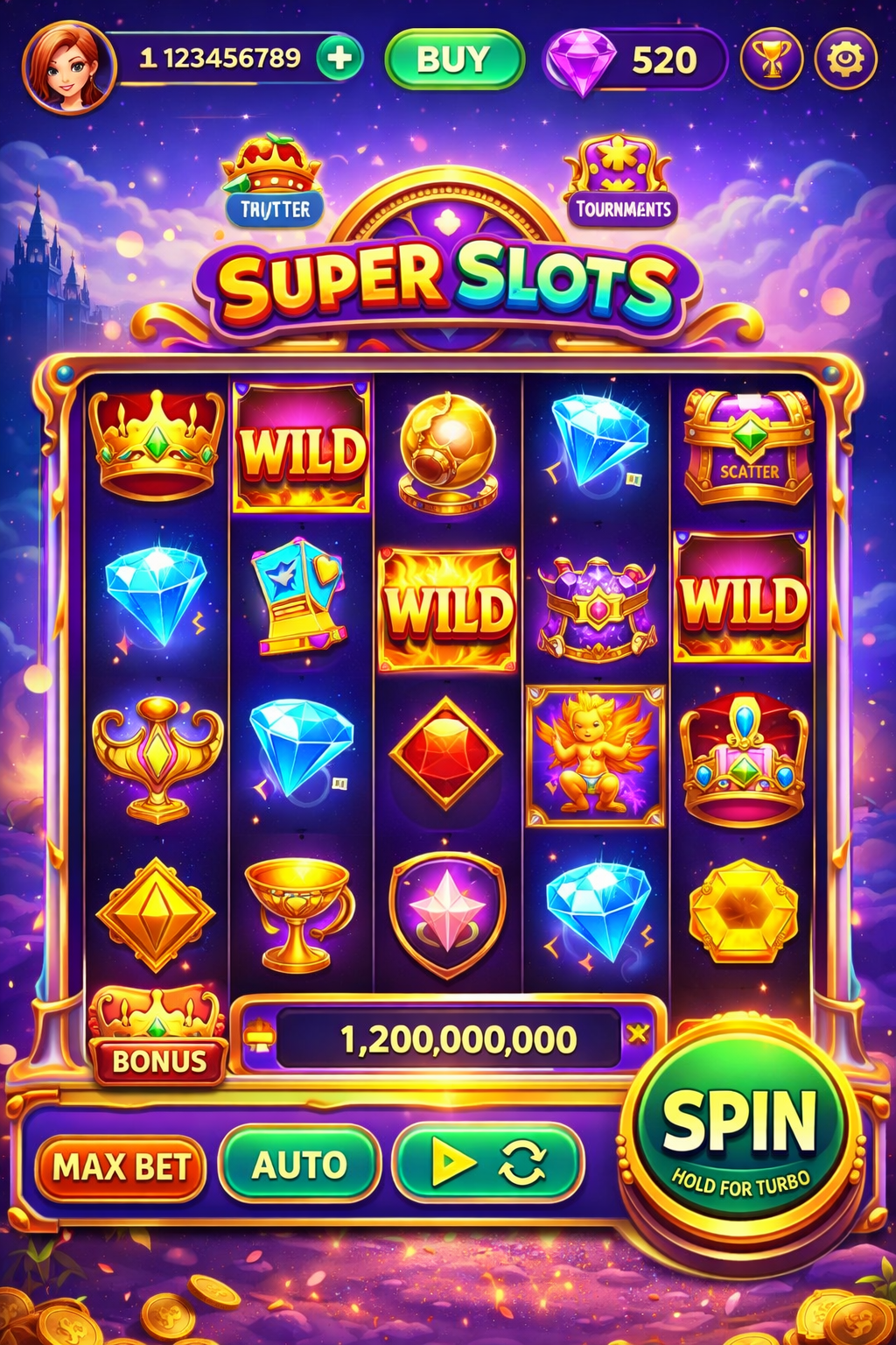 royal spinia app