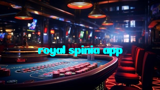 royal spinia app خوش آمدید بونس +600% پیشکش موبائل ایپ کے پروموشن سیکشن میں دکھائی دیتی ہے۔